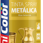Tinta Spray Metálica Ouro Clássico 400Ml Chemicolor UN