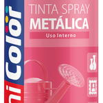 Tinta Spray Metálica Rosé 400Ml Chemicolor UN