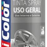 Tinta Spray Uso Geral Alumínio para Rodas 400Ml Chemicolor UN