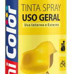 Tinta Spray Uso Geral Amarelo 400Ml Chemicolor UN