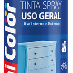 Tinta Spray Uso Geral Azul Escuro 400Ml Chemicolor UN