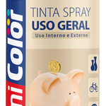 Tinta Spray Uso Geral Bege 400Ml Chemicolor UN