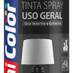 Tinta Spray Uso Geral Preto Semi Brilho 400Ml Chemicolor UN