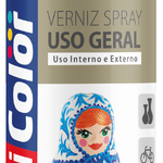 Tinta Spray Uso Geral Verniz 400Ml Chemicolor UN