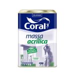 Massa Acrílica 25Kg Branca Coral LT
