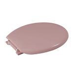Assento Sanitário Oval Almofadado Rose Astra UN