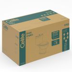 Kit Bacia com Caixa Acoplada Fit Plus Branco Celite KIT