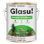 Tinta Máxima Eficiência 3,6L Branco Neve Acrílica Fosco Glasu GL