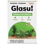 Tinta Máxima Eficiência 18L Branco Gelo Acrílico Fosco Glasu LT