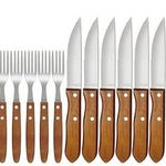 Conjunto Churrasco Garfo e Faca 12 Peças Mor UN