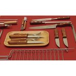 Conjunto Churrasco Garfo e Faca 12 Peças Mor UN