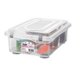 Organizador Plástico Top 28,2L Transparente Sanremo UN