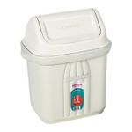 Lixeira para Pia 6,5L Branca Sanremo UN