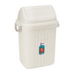Lixeira Retangular Basculante 19L Branca Sanremo UN