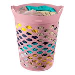 Cesto Organizador Circular 44L Rosa Sanremo UN