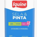 Tinta Sela e Pinta 18L Branco Gelo Iquine LT