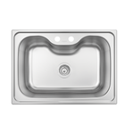 Cuba Inox Morgana de Sobrepor 69X49cm Tramontina UN