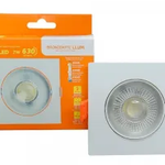 Luminária Spot Quadrada 7W 6500K Llum UN