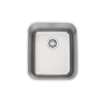 Cuba Inox Acetinada Retangular 34X40cm com Válvula Tramontina UN