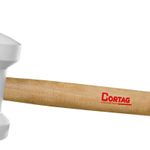 Martelo de Borracha Branco 80mm Cortag UN