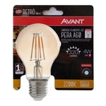 Lâmpada Led Pera Retro 4W Avant UN