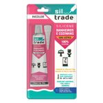 Silicone Acético Banheiro/Cozinha 50G Incolor Siltrade UN