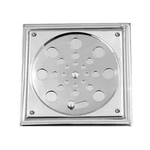 Grelha Quadrada Inox 10CM com Caixilho Primafer UN