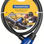 Cadeado para Bicicleta com Chave Tramontina UN