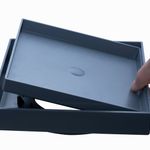 Ralo Oculto Quadrado 15X15cm Cinza Astra UN