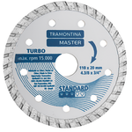 Disco Corte Diamantado Turbo 4.3/8 Tramontina UN