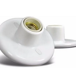 Plafon Simples 1xE27 Branco Demi UN