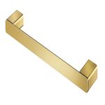 Porta-Toalhas de Rosto Flat Ouro Polido Docol UN