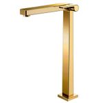 Torneira Stillo Bica Alta 90° Ouro Polido Docol UN