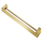 Porta-Toalhas Duplo Flat Ouro Polido Docol UN