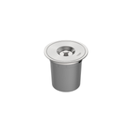 Lixeira de Embutir Aço Inox Clean Round 5L Tramontina UN