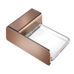 Saboneteira Flat Cobre Polido Docol UN