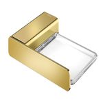 Saboneteira Flat Ouro Polido Docol UN