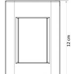 GIZ PLACA 4X2 3 POSTOS PURPURA 57200/057 UN