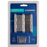 Dobradiça 3X2.1/2 Cr com Anel Soprano CR
