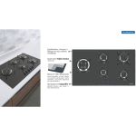 Cooktop A Gás Side Plus Penta 5Gg 90Cm Tramontina UN