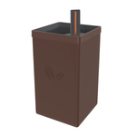 Vaso para Jardim Autoirrigável Marrom 800Ml Tramontina UN