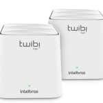 Conjunto Roteador Wifi Mesh Twibi Intelbras UN