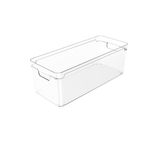 Organizador de Armários Clear 37X15x13cm Acrílico Ou UN