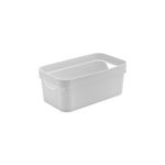Caixa Organizadora Cube Branca P 5,3 Litros Ou UN