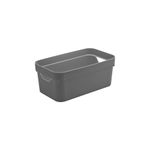 Caixa Organizadora Cube Chumbo P 5,3 Litros Ou UN