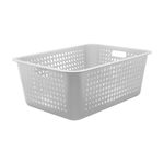 Cesta Organizadora Maxi 40 Litros Branca Ou UN