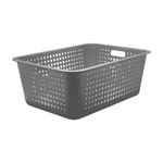 Cesta Organizadora Maxi 40 Litros Chumbo Ou UN