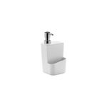 Dispenser para Detergente e Esponja Branco Fosco Ou UN