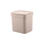 Lixeira para Pia de Cozinha Trium 4,7L Bege Ou UN