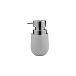 Porta Sabonete Líquido 400Ml New Belly Cromo Branco Ou UN